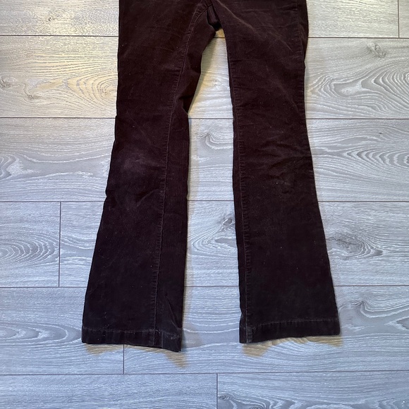Vero Moda Chocolate Corduroy Flared Pants - Picture 5 of 7